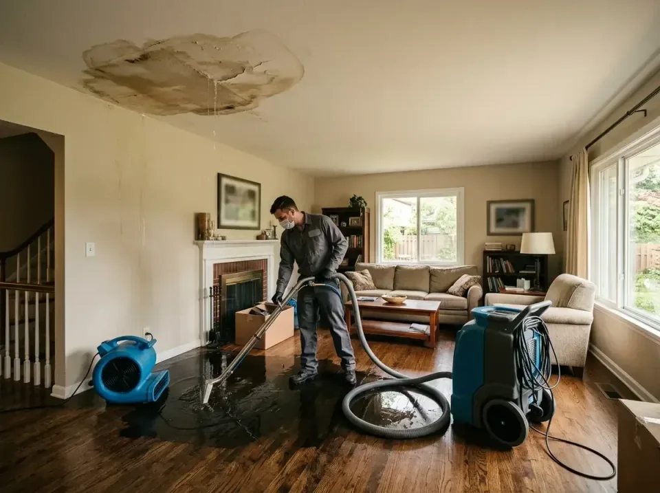 attic-pipe-burst-ceiling-drip-008 — frequently asked questions, Water Damage Restoration & Carpet Care in Eldorado at Santa…